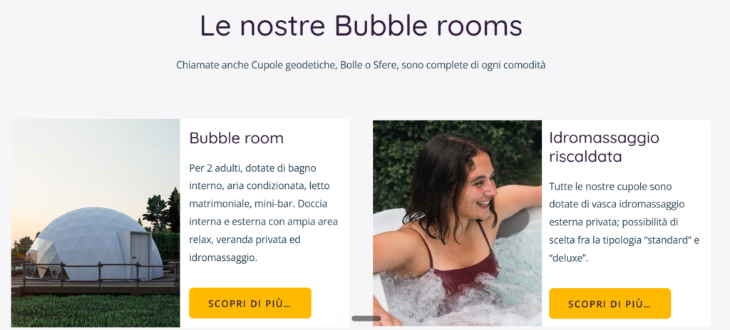 Le Stelle di Elisa — Bubble Glamping Between Vineyards and Truffles