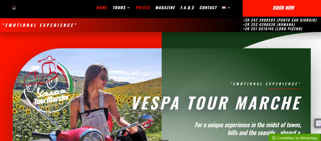 Vespa Tour Marche